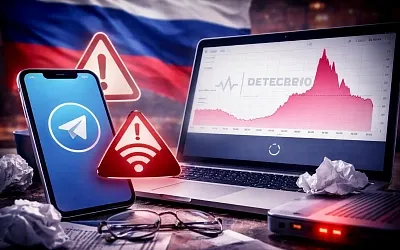 В России резко выросло число жалоб на работу Telegram