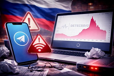 В России резко выросло число жалоб на работу Telegram