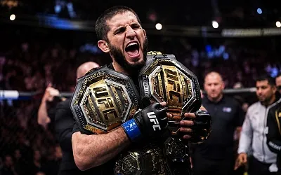 Махачев победил Гэрри и обновил рекорд UFC