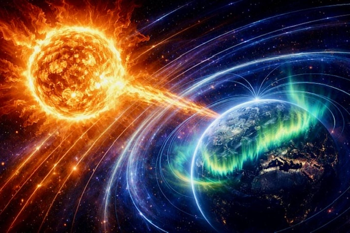 Январь 2026 стал самым бурным по геомагнитной активности за десятилетие