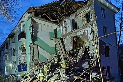 в сызрани после атаки бпла обрушился подъезд жилого дома
