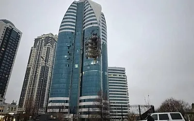 В Грозном произошёл взрыв в небоскрёбе