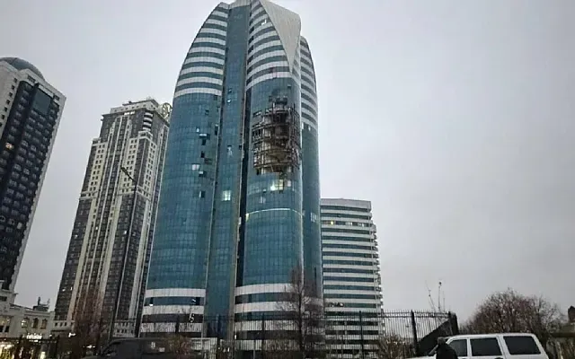 В Грозном произошёл взрыв в небоскрёбе