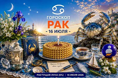 гороскоп для рождённых 16 июля о большом шаге
