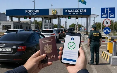 Казахстан вводит платное разрешение на въезд для россиян