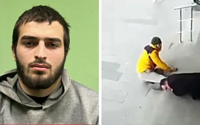 Трое охранников парфюмерного магазина не справились с воришкой