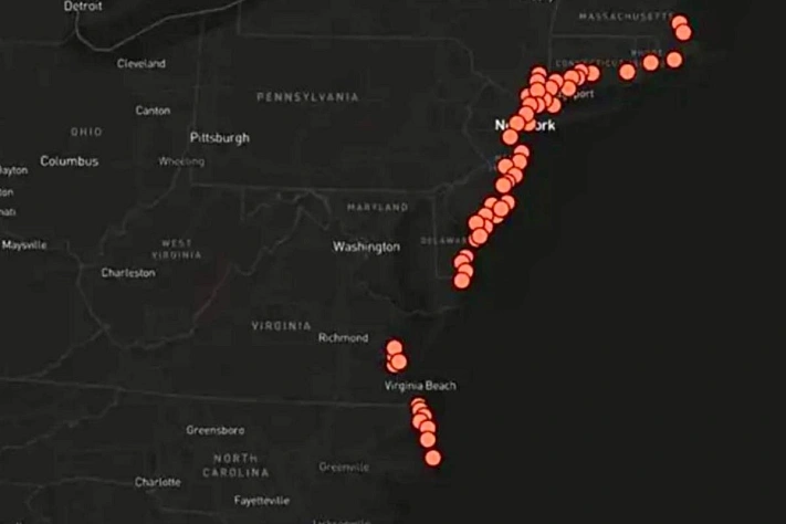 Тысячи неопознанных подводных объектов замечены у берегов США