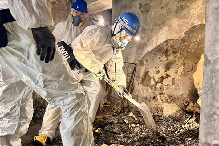 Число жертв пожара в Гонконге достигло 156 человек