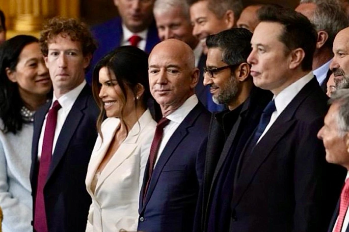 Как ИИ сделал богаче десять самых влиятельных техномиллиардеров США