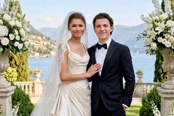 Тайная свадьба Зендеи и Тома Холланда разогрела фанатов сильнее любых премьер