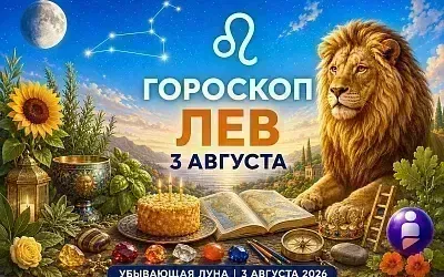Гороскоп для рождённых 3 августа о замысле и опоре