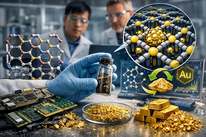 Томские химики разработали «наноловушки» для золота