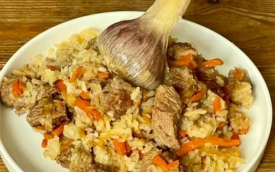 Узбекский плов с говядиной — классический рецепт с насыщенным вкусом