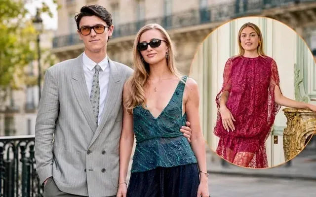 Граф Николай Монпеза и Элоиза Оранская-Нассау на Armani Privé