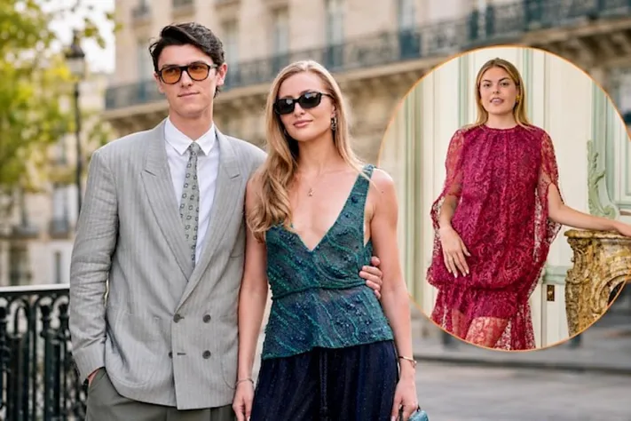 Граф Николай Монпеза и Элоиза Оранская-Нассау на Armani Privé