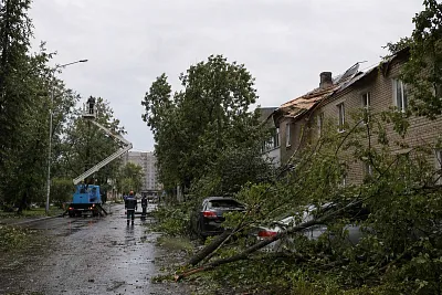 в татарстане 5,5 тысячи человек остались без света