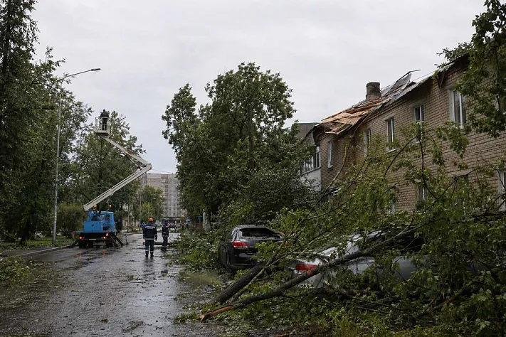 В Татарстане 5,5 тысячи человек остались без света
