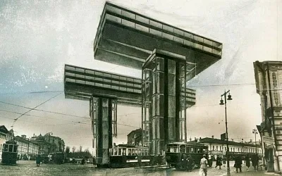 Горизонтальные небоскрёбы Лисицкого