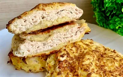 Драники с курицей: золотистая корочка и сочная середина