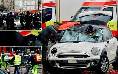 В Мюнхене автомобиль врезался в толпу: пострадали 28 человек