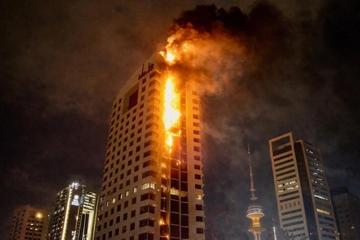 В Кувейте не подтвердили версию о намеренном ударе по небоскрёбу