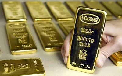 Россия стала крупнейшим нетто-продавцом золота в мире среди центробанков 