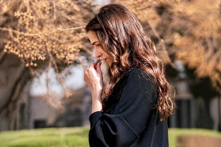 Принцесса Раджва встретила 32-летие в тишине сада