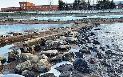 Обмеление Волги открыло исторические тайны Рыбинска