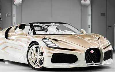 «Бугатти» представила W16 Mistral La Perle Rare