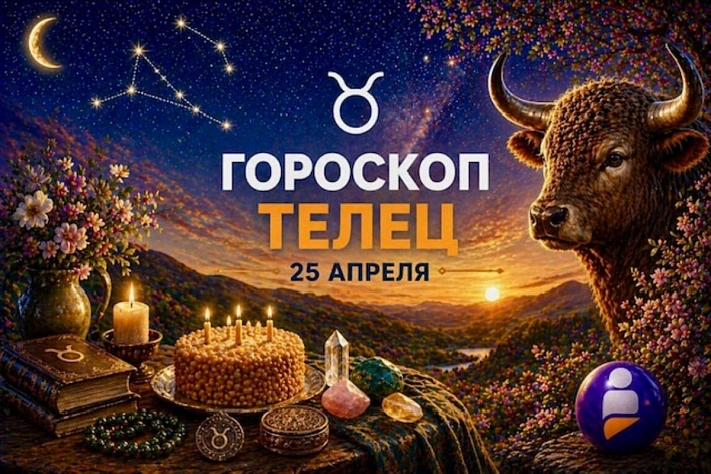 Гороскоп для рождённых 25 апреля и день, когда верность себе становится опорой