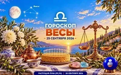 Гороскоп для рождённых 25 сентября о радости встречи