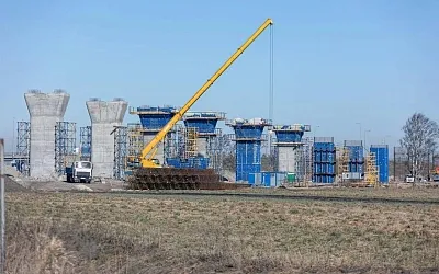 Под Петербургом строят крупнейшую в стране железнодорожную эстакаду