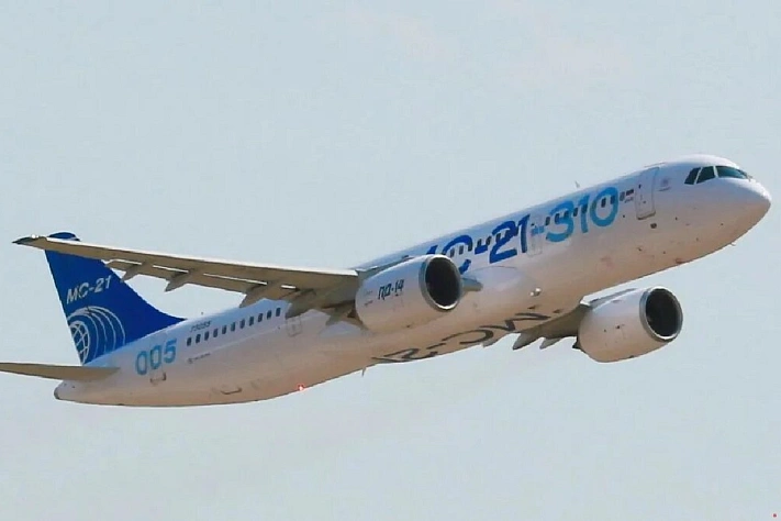 Дальность полёта российского самолёта МС-21 сократилась на четверть