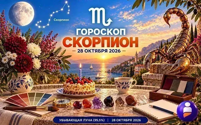 Гороскоп для рождённых 28 октября о праве передумать