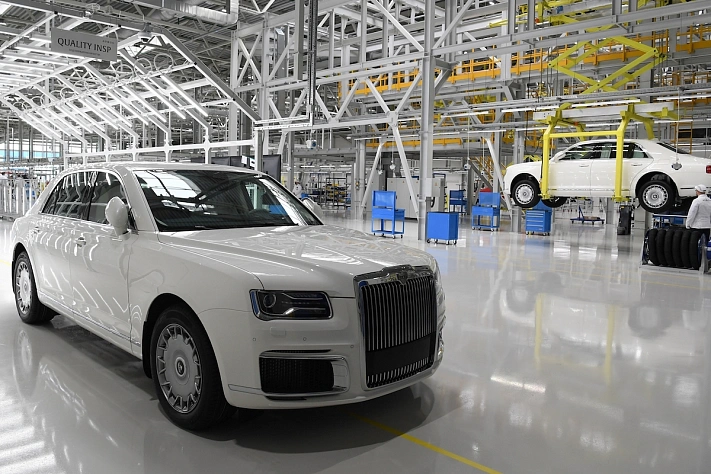 Завод Aurus возобновил работу после паузы