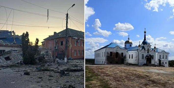 Город Суджа подвергся атаке