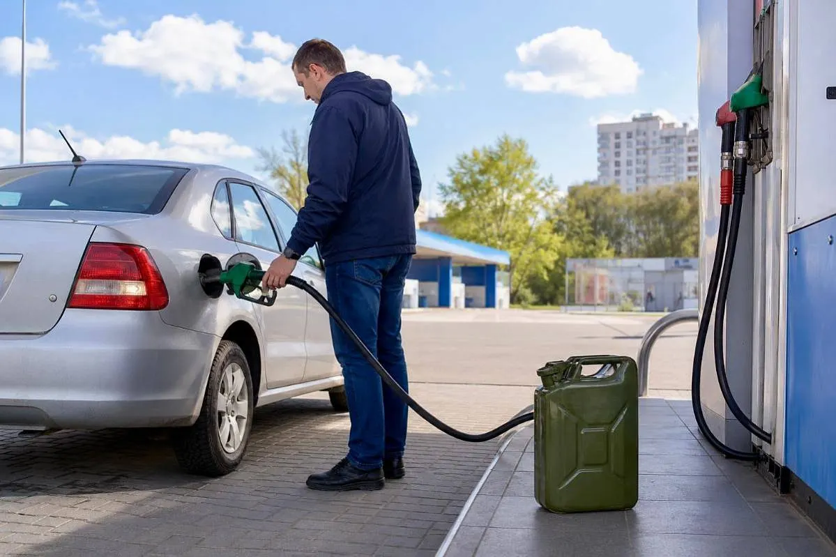 Бензин в канистры ограничили на Роснефти