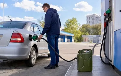 Бензин в канистры ограничили на Роснефти