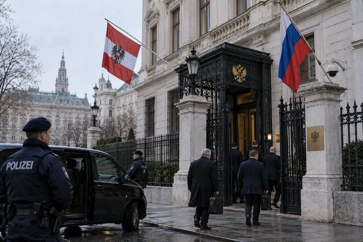 Австрия высылает четверых дипломатов России