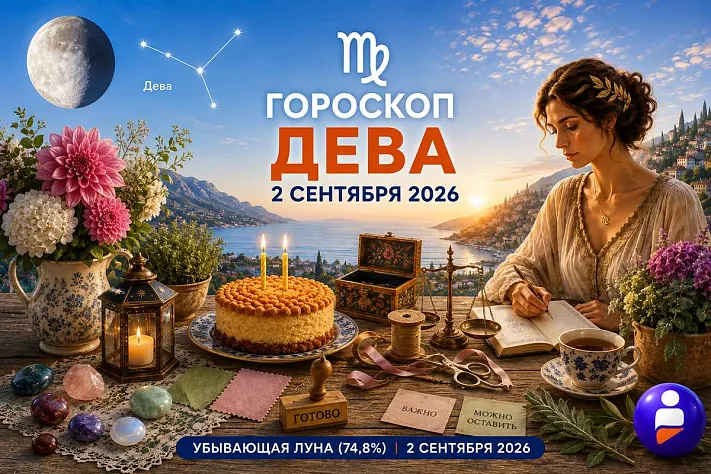 Гороскоп для рождённых 2 сентября о хорошем результате