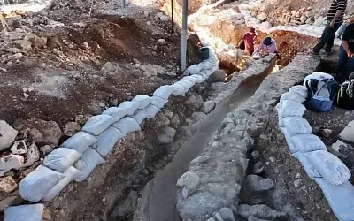 В Иерусалиме раскопали водопровод эпохи Второго Храма