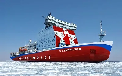 Новый атомный ледокол «Сталинград» получит уникальный дизайн