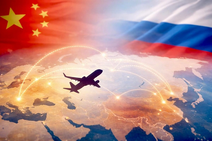 В Минтрансе обсудили с Китаем доступ к его небу для внутренних рейсов РФ