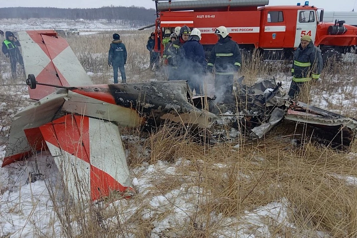 Да человека погибли в результате крушения самолёта в Нижегородской области