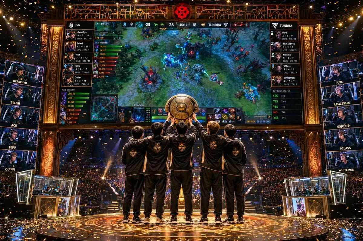 Team Spirit в третий раз выиграла The International