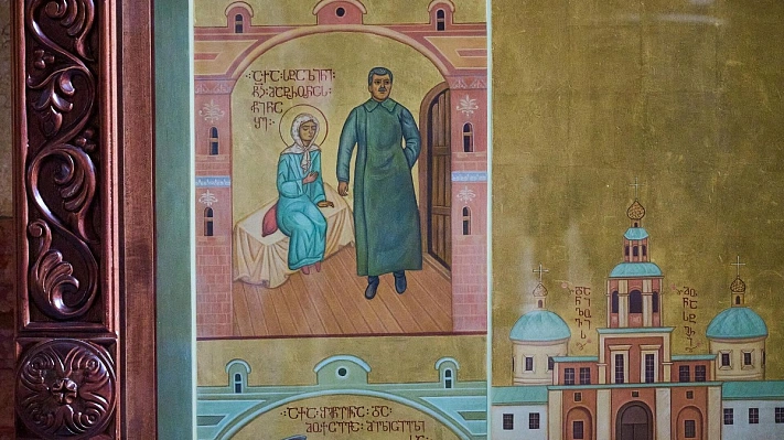 В Грузии разразился скандал из-за иконы со Сталиным