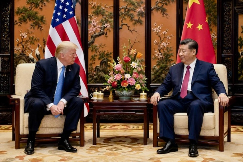 трамп и си попытались перевести соперничество в личный разговор