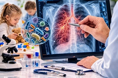 почему микробы могут защищать лёгкие от астмы