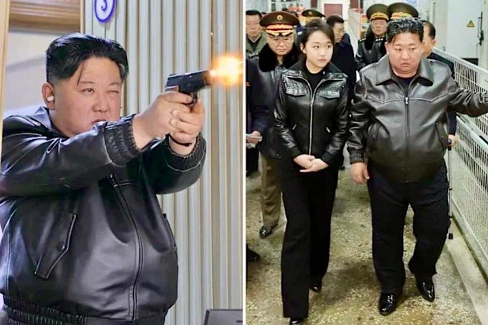 Ким Чен Ын вместе с дочерью показал новую оружейную линейку