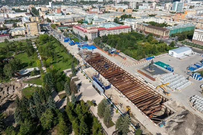 Красноярский метротрам вышел на финишную прямую